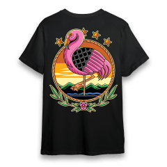 Camiseta Ltw Flamingo Black